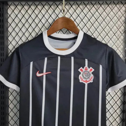 Timão Away Shirt 23/24 - Black Children's Fan Shirt