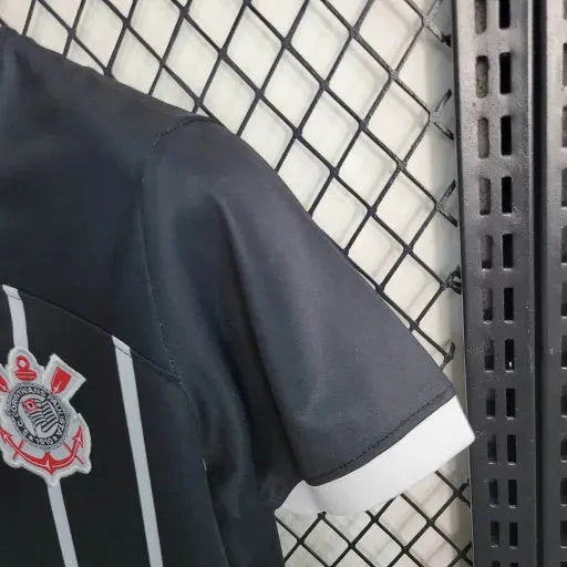 Timão Away Shirt 23/24 - Black Children's Fan Shirt