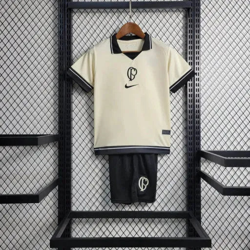 Timão Away IV Shirt 23/24 - Beige Children's Fan Shirt