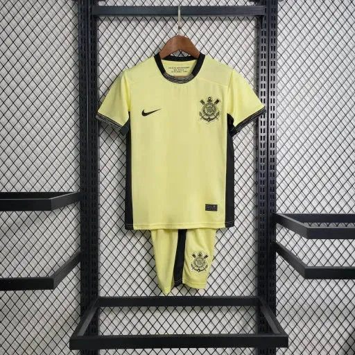 Timão Away II Shirt 23/24 - Yellow Children's Fan Shirt