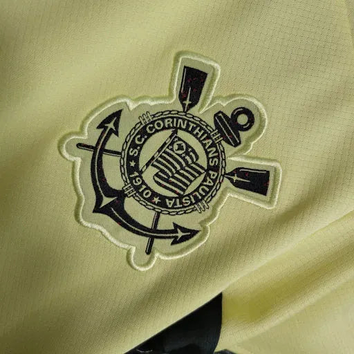 Timão Away II Shirt 23/24 - Yellow Children's Fan Shirt