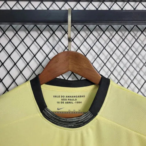 Timão Away II Shirt 23/24 - Yellow Children's Fan Shirt