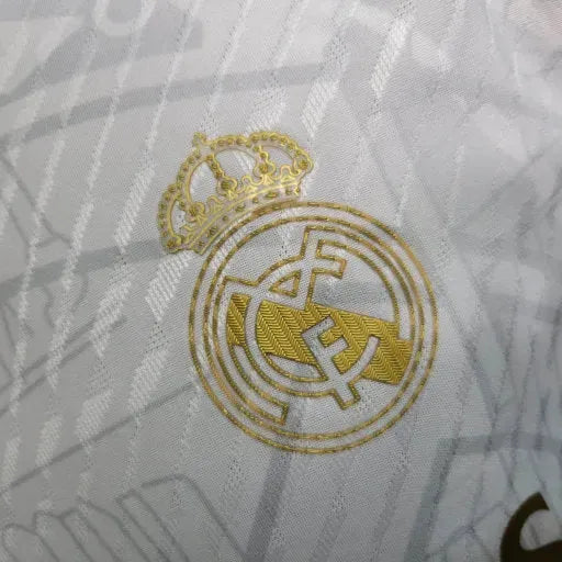 Real Madrid Special Edition 23/24 Shirt - Men's Player White and Gold