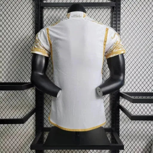 Real Madrid Special Edition 23/24 Shirt - Men's Player White and Gold
