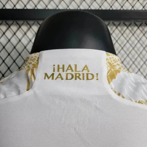 Real Madrid Special Edition 23/24 Shirt - Men's Player White and Gold