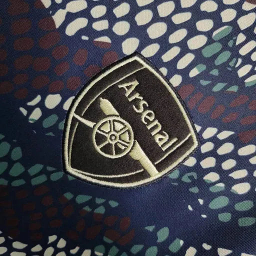 Arsenal Dragon 23/24 Shirt - Men's Black Fan Shirt