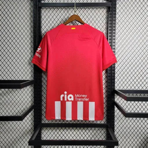 Atlético de Madrid Home Shirt 23/24 - Men's Fan Shirt Red and White
