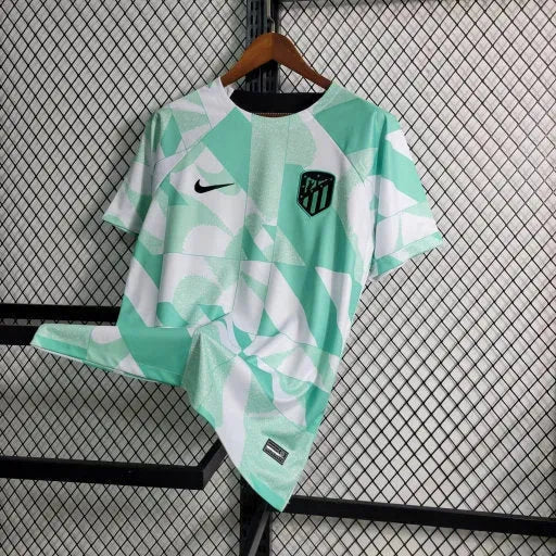 Atlético de Madrid Training Shirt 23/24 - Men's White and Green Fan Shirt
