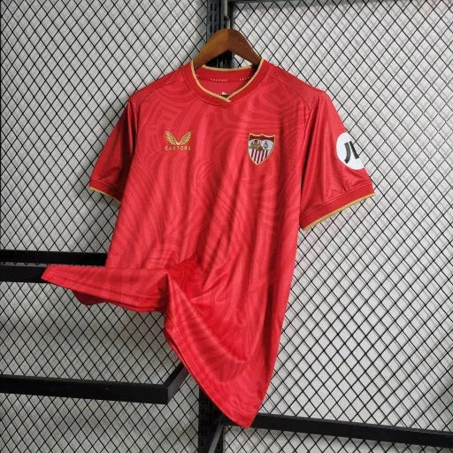 Sevilla Away Shirt 23/24 - Men's Fan Red