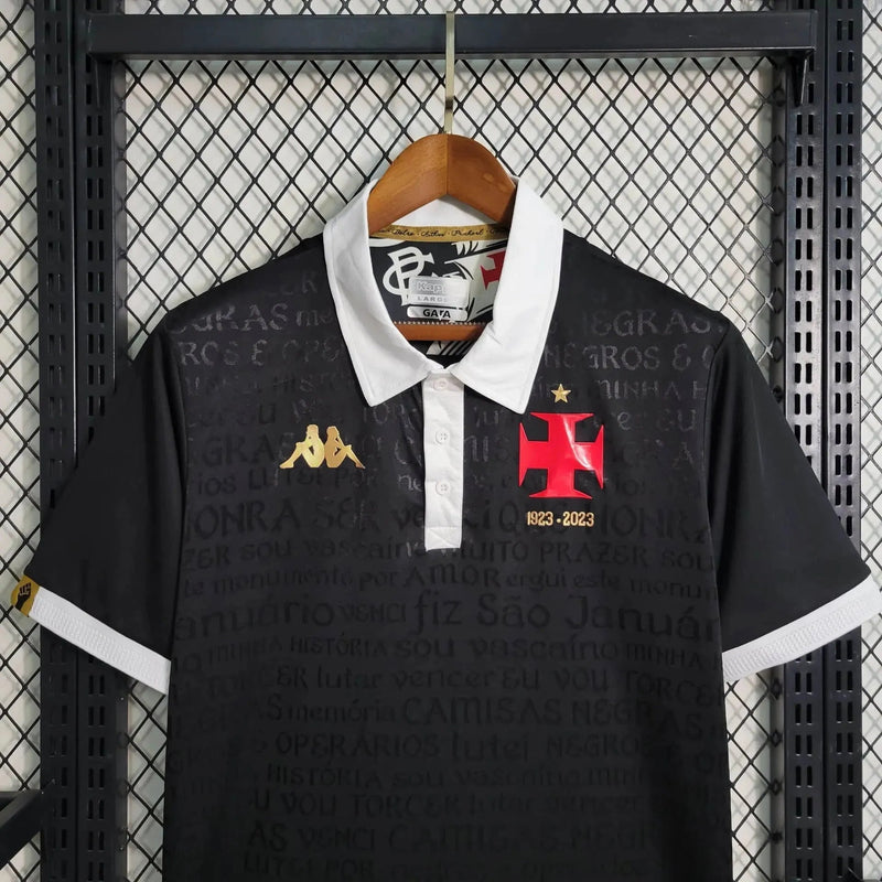 Vasco Away II Shirt 23/24 - Men's Fan Black