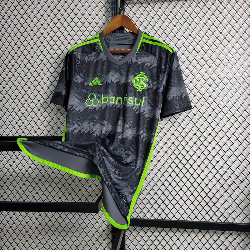 Sport Club Internacional Third Shirt 23/24 - Men's Green and Black Fan Shirt