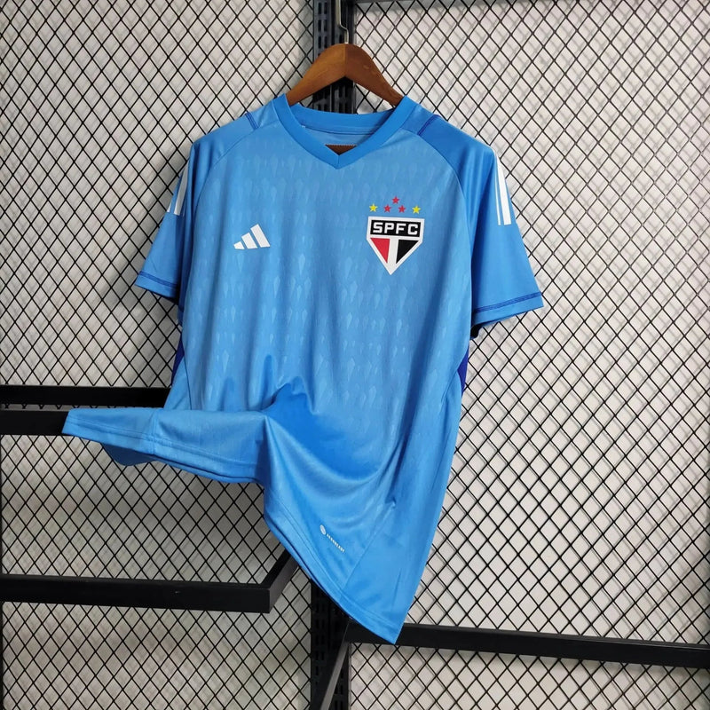 Sao Paulo Goalkeeper Shirt 23/24 - Men's Fan Blue