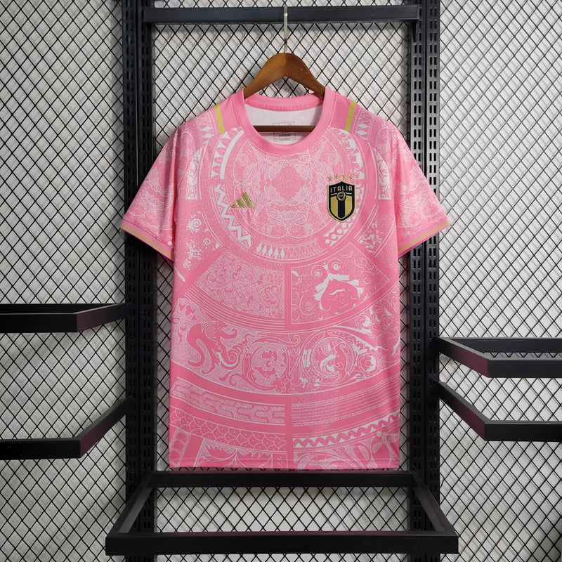 Italy Special Edition 23/24 Shirt - Men's Pink Fan Shirt