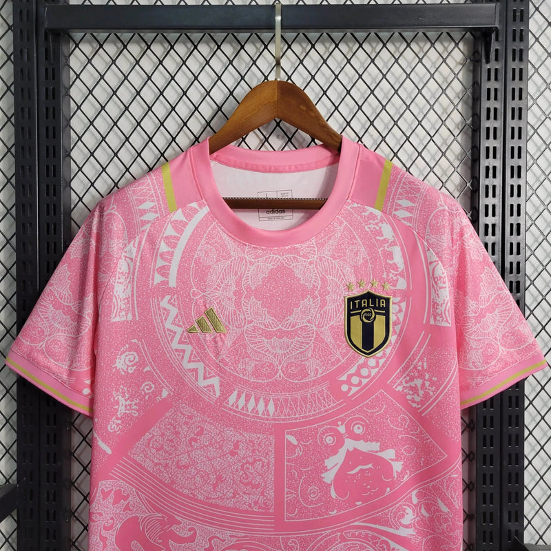 Italy Special Edition 23/24 Shirt - Men's Pink Fan Shirt