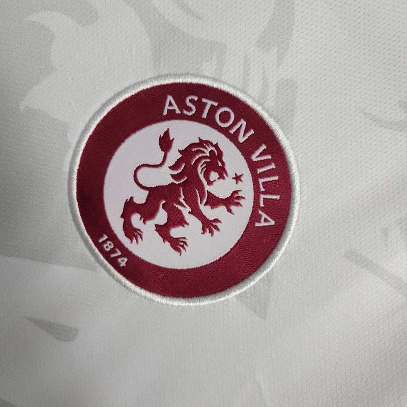 Aston Away Shirt 23/24 - Men's Fan White