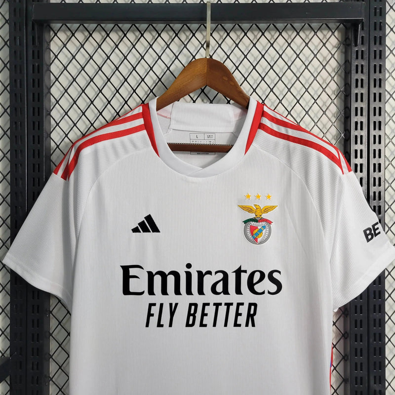 Benfica Away II Shirt 23/24 - Men's White Fan Shirt