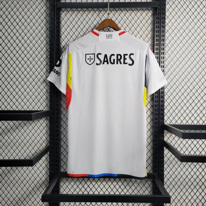 Benfica Away II Shirt 23/24 - Men's White Fan Shirt