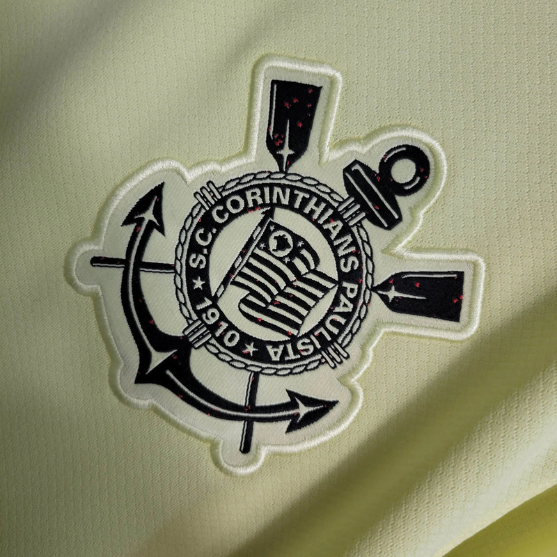 Timão Away II Shirt 23/24 - Men's Supporter Yellow