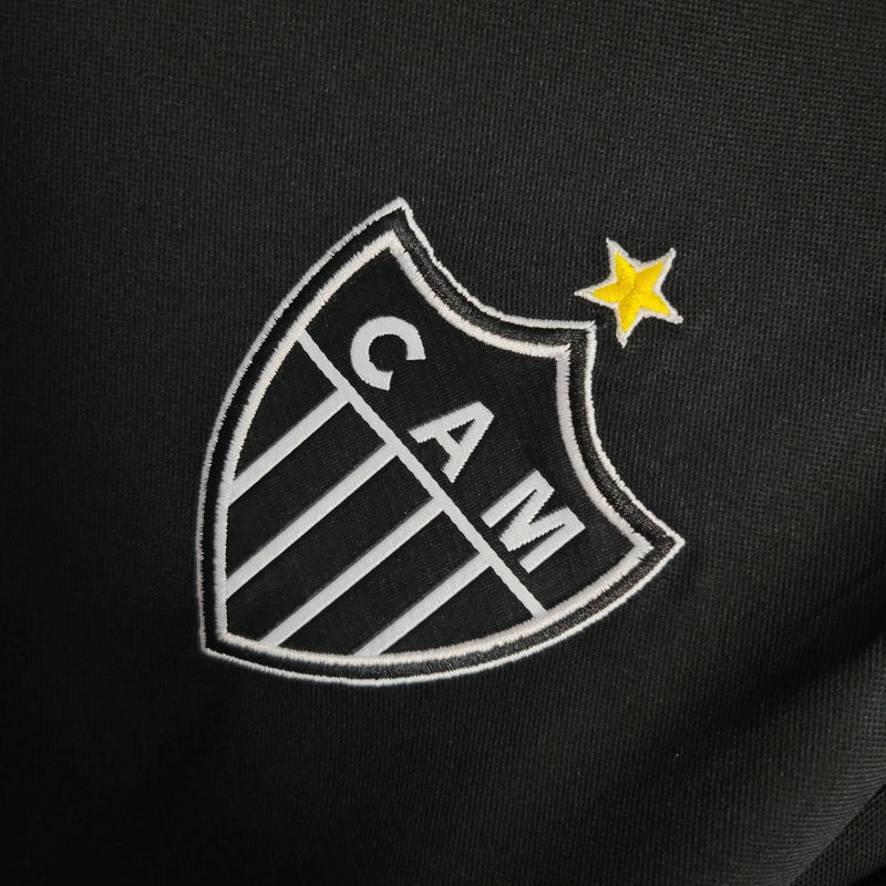 Atlético Mineiro Away II Shirt 23/24 - Men's Fan Black and Yellow