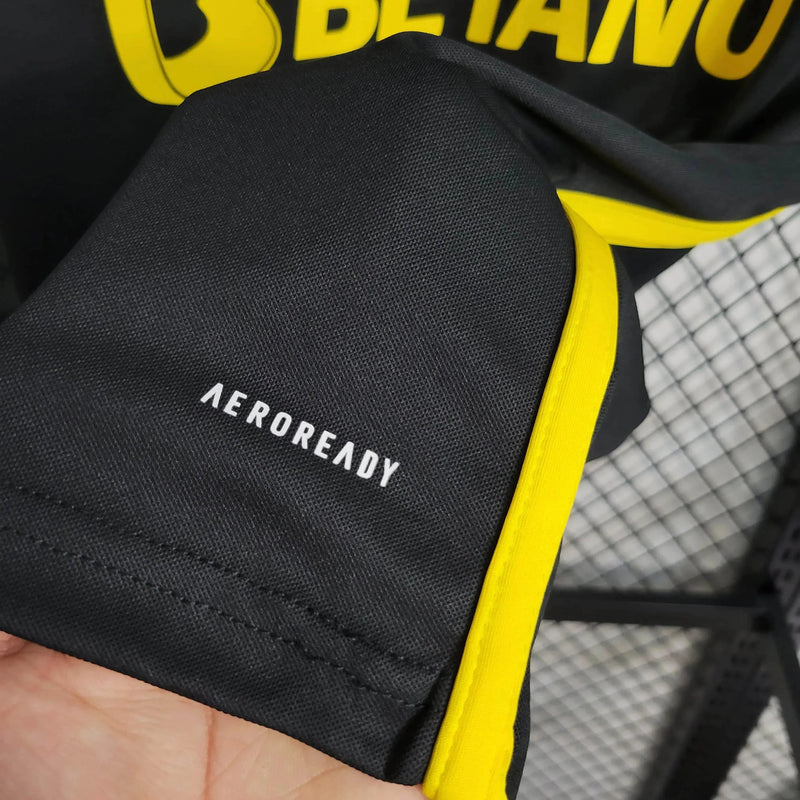 Atlético Mineiro Away II Shirt 23/24 - Men's Fan Black and Yellow