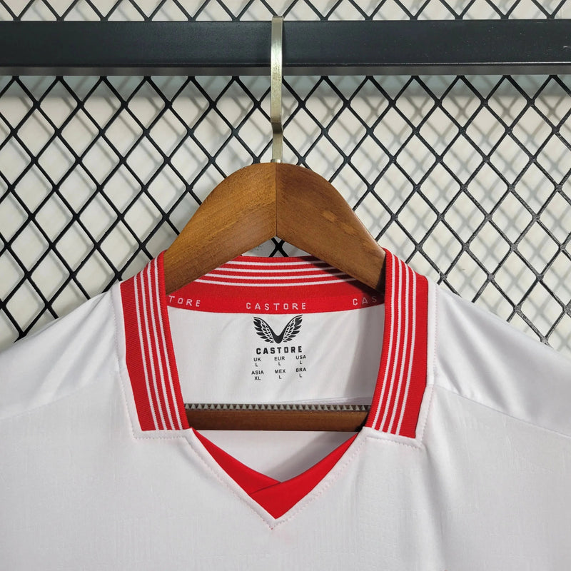 Sevilla Home Shirt 23/24 - Men's White Fan Shirt
