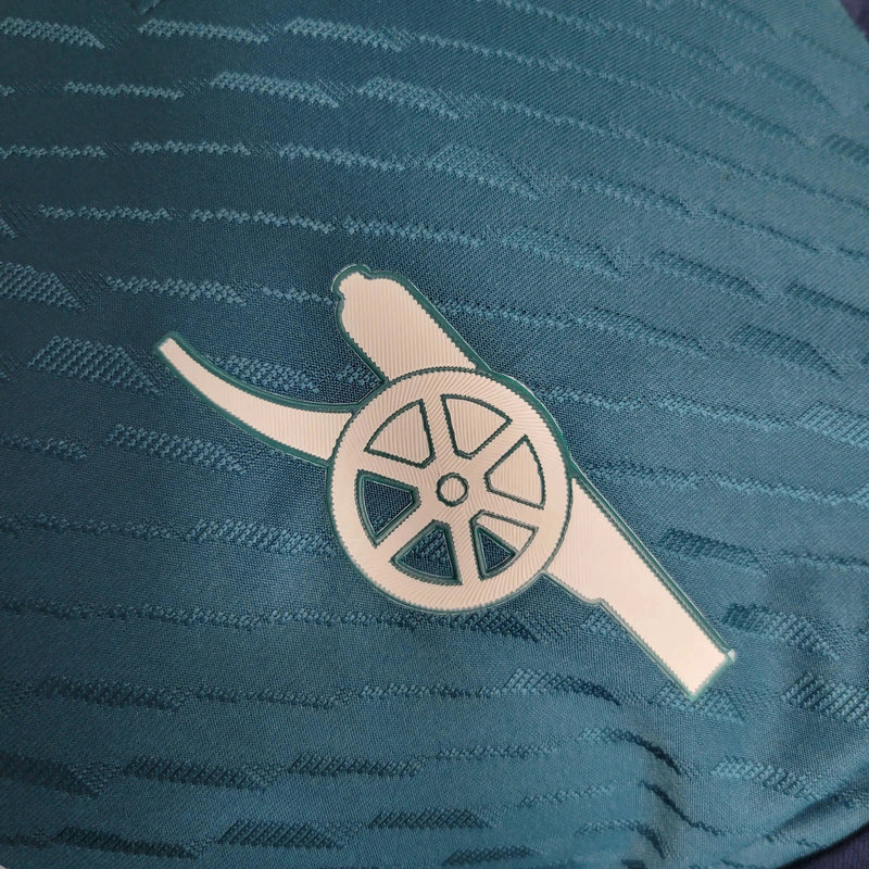 Arsenal Away II Shirt 23/24 - Mens Player Blue