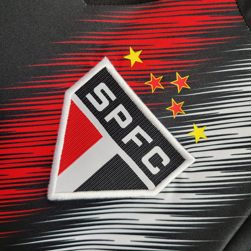 São Paulo Away II Shirt 23/24 - Men's Supporter Black