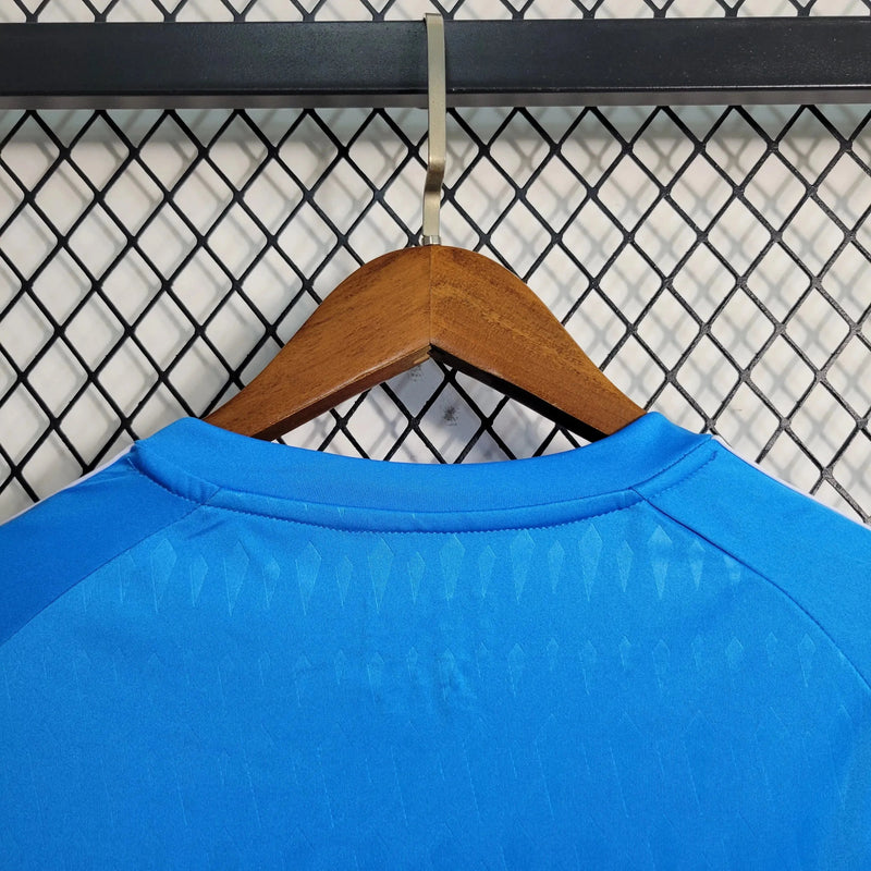 Juventus Goalkeeper Shirt 23/24 - Men's Fan Blue