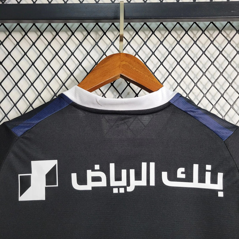 Al-Hilal Away II Shirt 23/24 - Men's Fan Black + Neymar 10