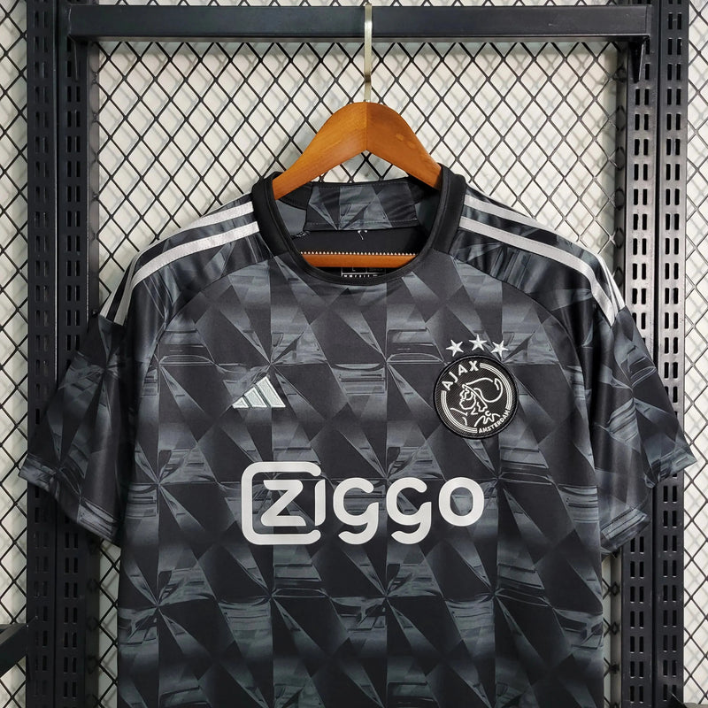 Ajax Away II Shirt 23/24 - Men's Fan Black