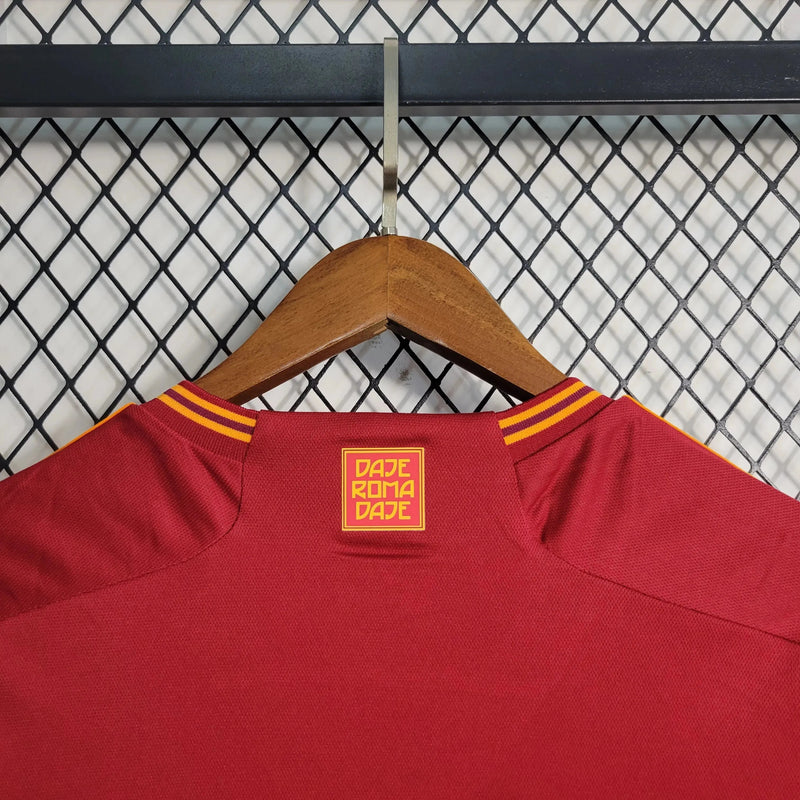 Roma Home Shirt 23/24 - Men's Fan Shirt Red