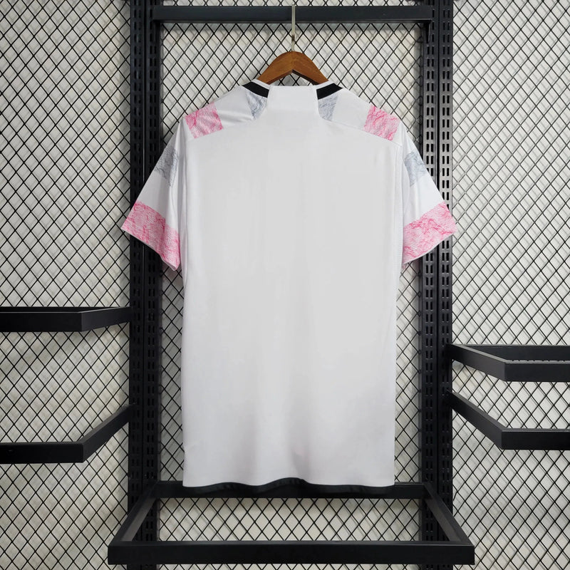 Juventus Away Shirt 23/24 - Men's White and Pink Fan Shirt