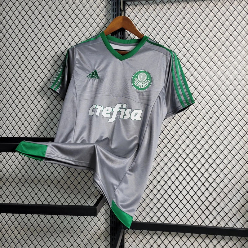 Palmeiras Retro 2015 Shirt - Men's Fan Shirt - Grey