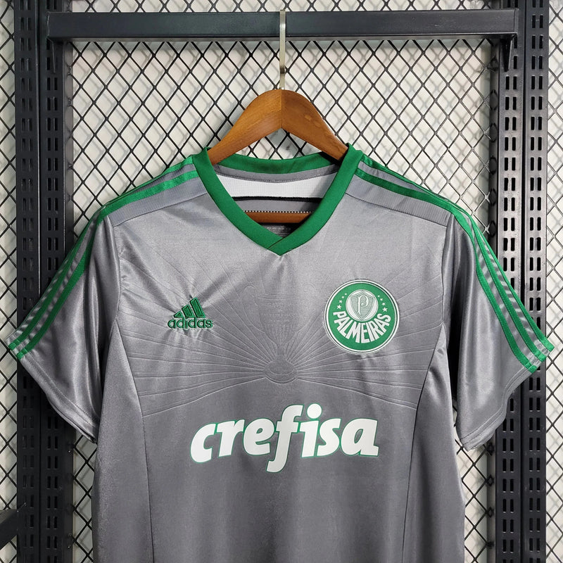 Palmeiras Retro 2015 Shirt - Men's Fan Shirt - Grey
