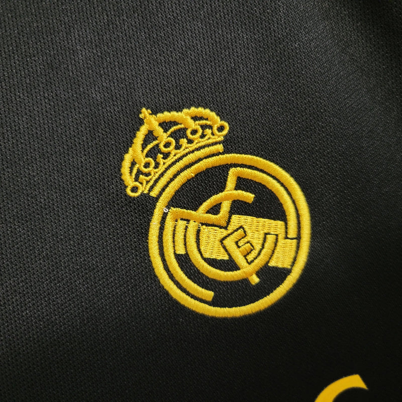 Real Madrid Away II Shirt 23/24 - Men's Fan Black and Yellow