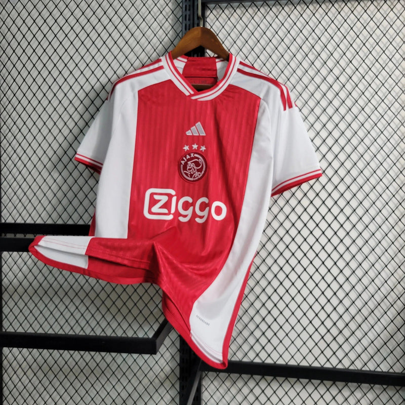 Ajax Home Shirt 23/24 - Men's Fan Shirt Red and White