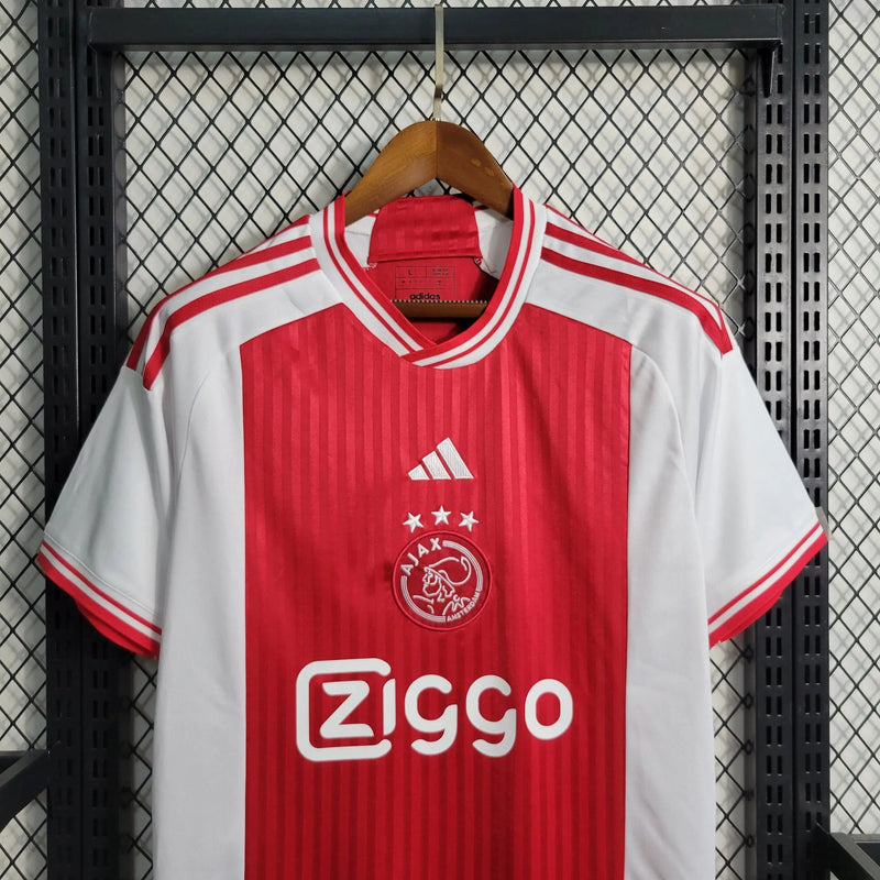 Ajax Home Shirt 23/24 - Men's Fan Shirt Red and White