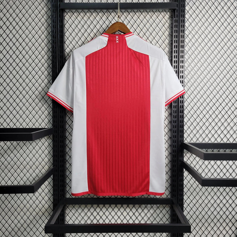 Ajax Home Shirt 23/24 - Men's Fan Shirt Red and White