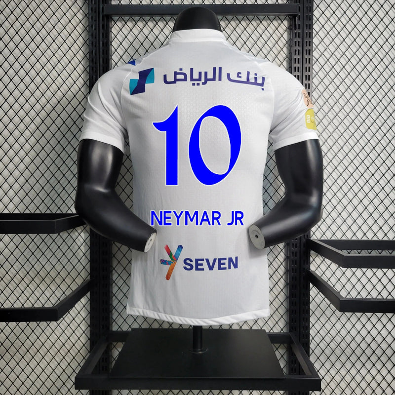 Al-Hilal Away Shirt 23/24 - Men's Player White + Neymar 10