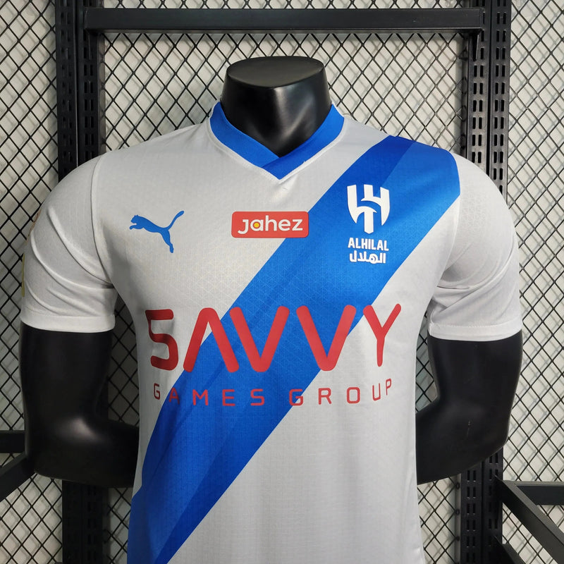 Al-Hilal Away Shirt 23/24 - Men's Player White + Neymar 10