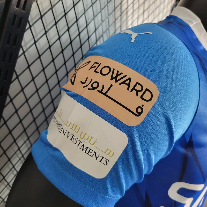 Al-Hilal Home Shirt 23/24 - Men's Player Blue + Neymar 10