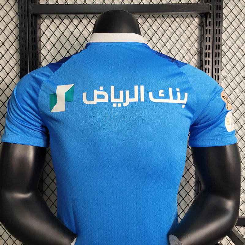 Al-Hilal Home Shirt 23/24 - Men's Player Blue + Neymar 10