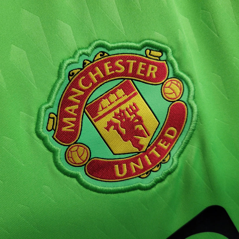 Manchester United Goalkeeper Shirt 23/24 - Men's Green Fan Shirt