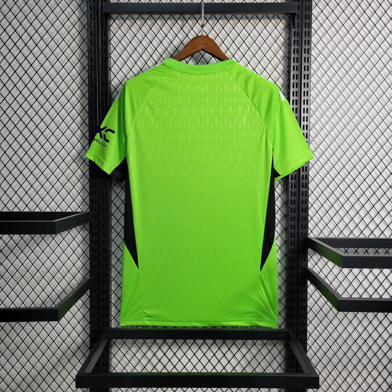 Manchester United Goalkeeper Shirt 23/24 - Men's Green Fan Shirt