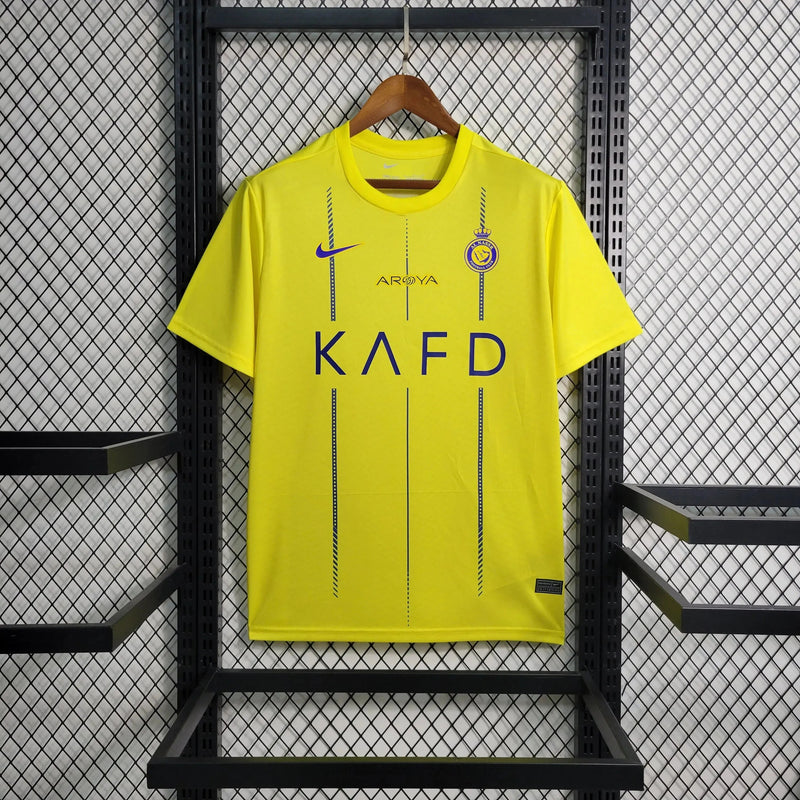 Al-Nassr Home Shirt 23/24 - Men's Supporter Yellow