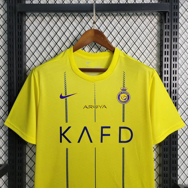 Al-Nassr Home Shirt 23/24 - Men's Supporter Yellow