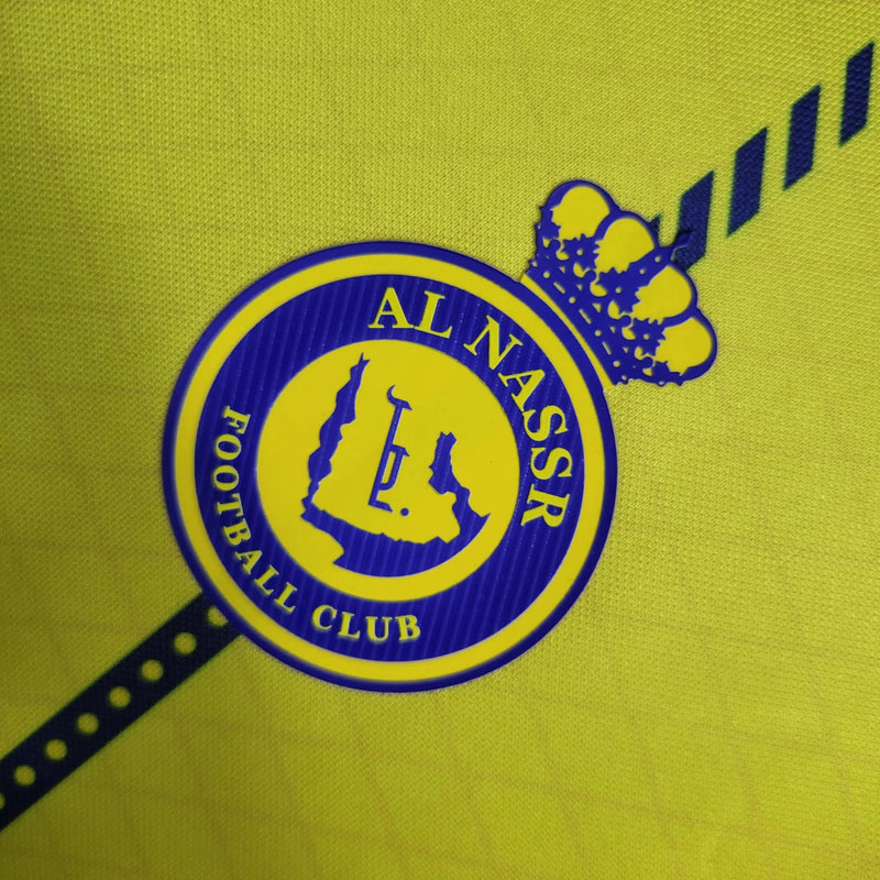 Al-Nassr Home Shirt 23/24 - Men's Supporter Yellow