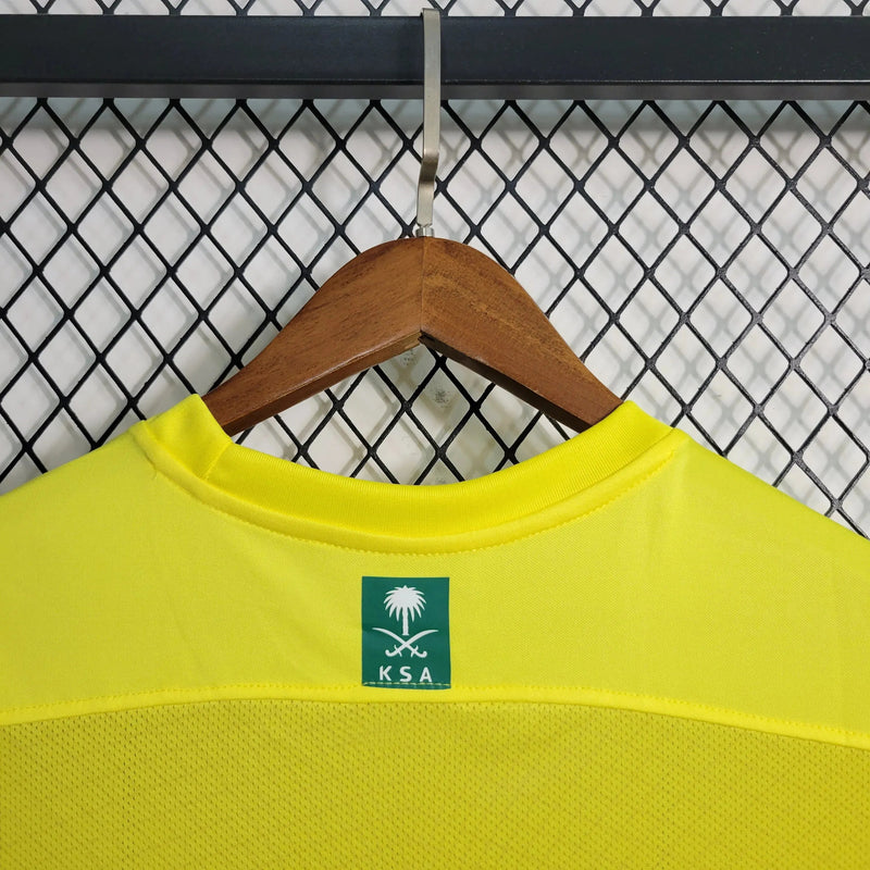Al-Nassr Home Shirt 23/24 - Men's Supporter Yellow