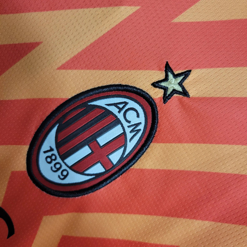 AC Milan Goalkeeper Shirt 23/24 - Men's Fan Orange