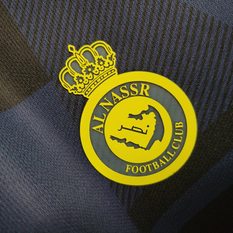 Al-Nassr Training Shirt 23/24 - Men's Fan Blue and Black